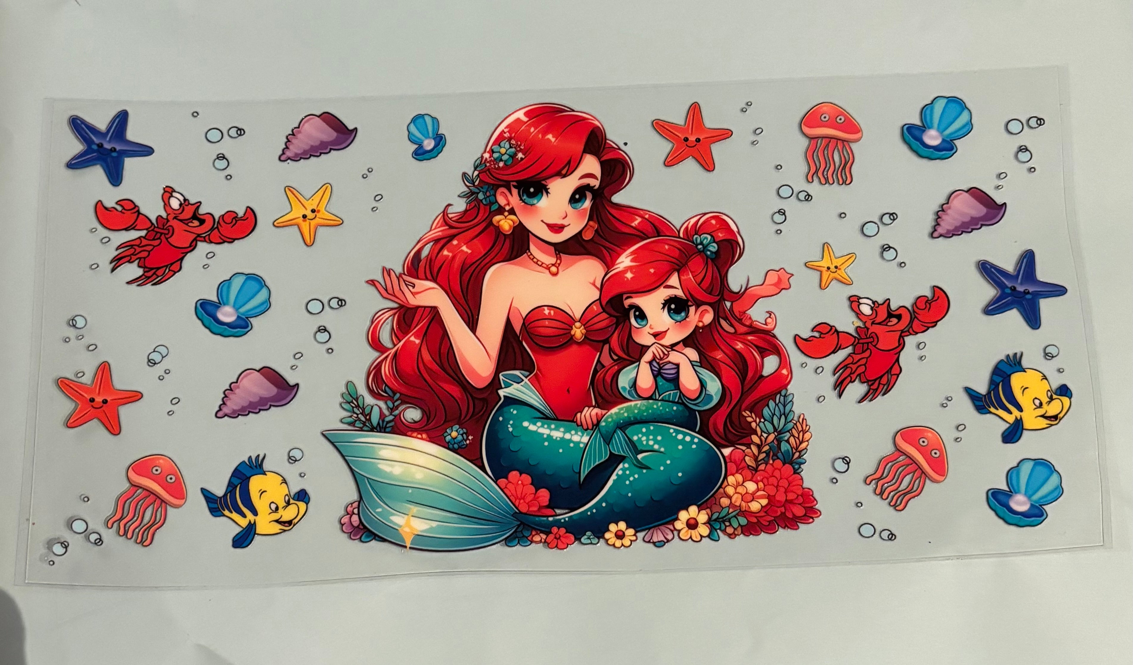 Ariel Mama And Daughter Wrap