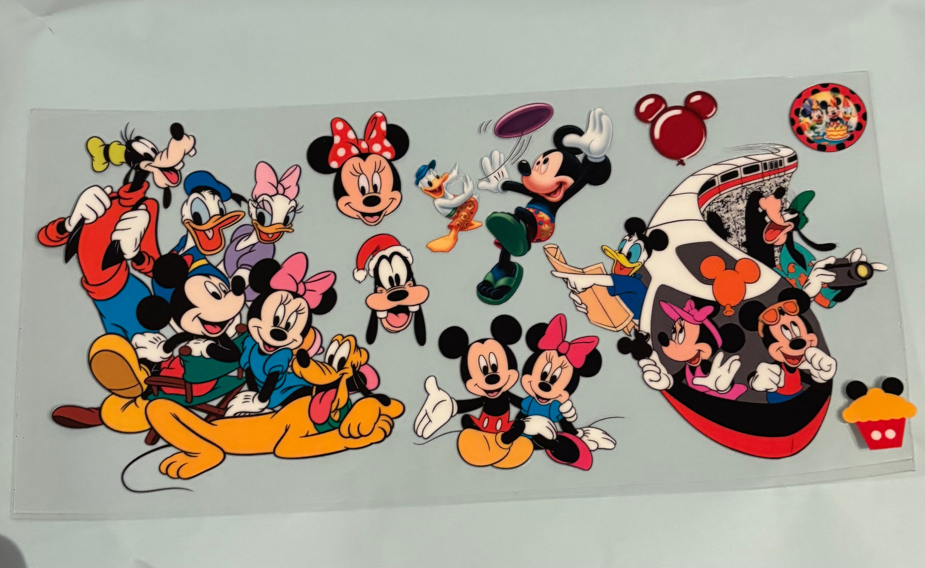 Mickey and Minnie mouse