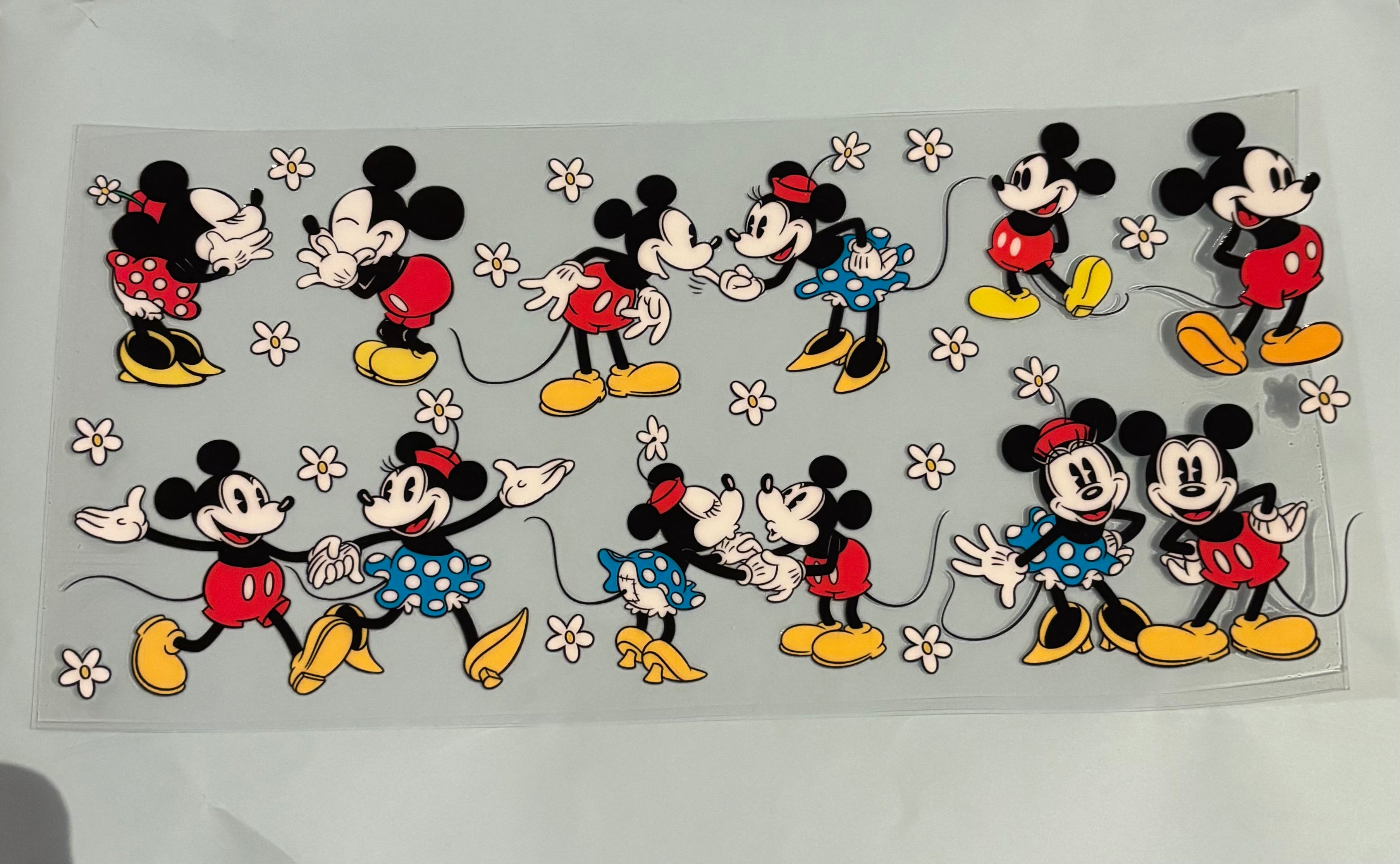 Mickey and Minnie mouse