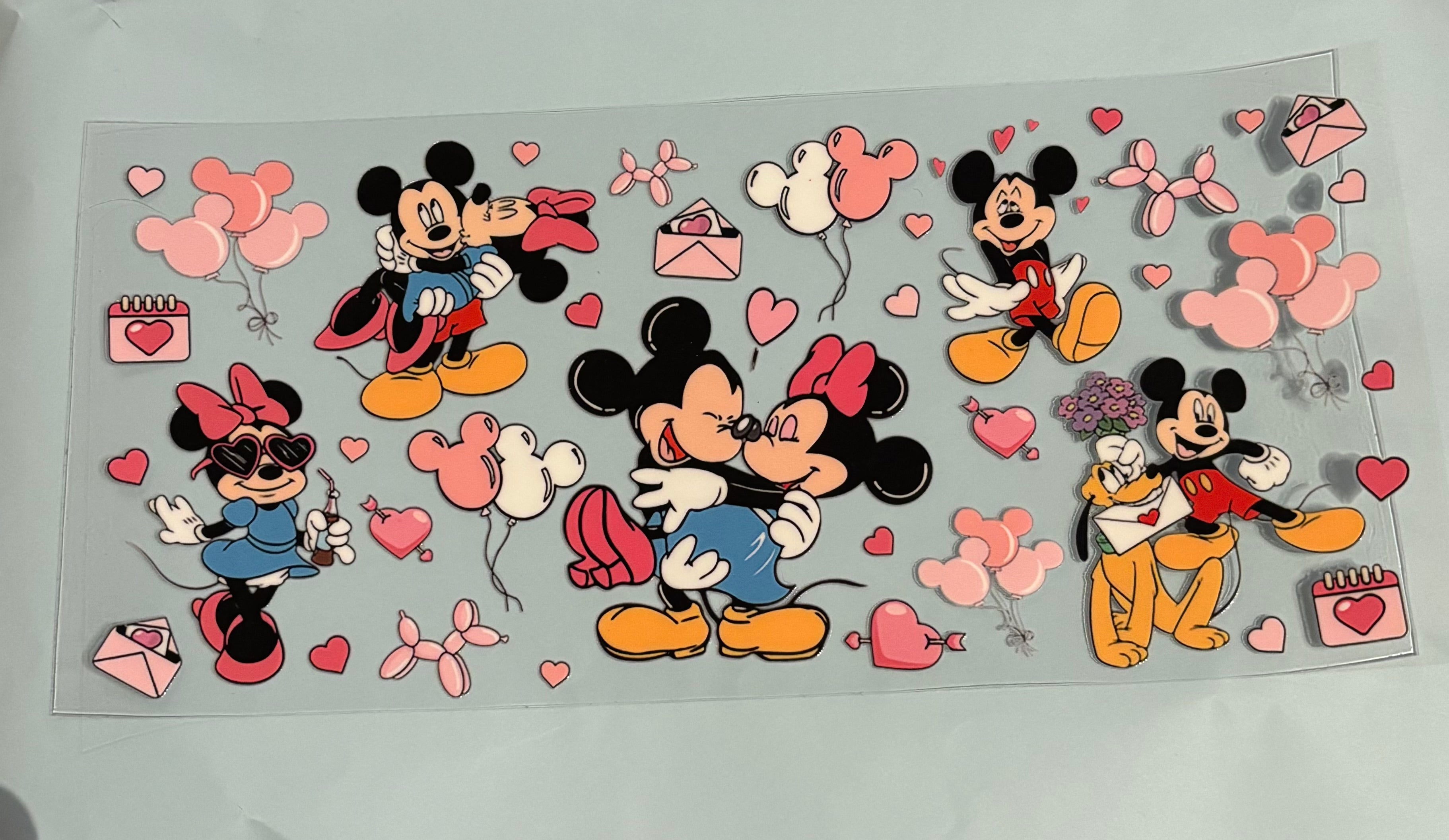 Mickey and Minnie mouse