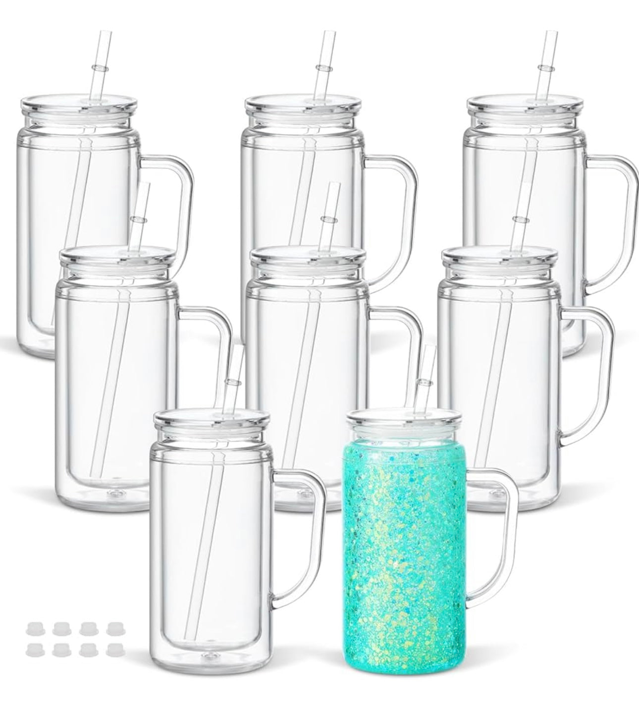 16oz Tumbler with a handle