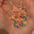 Heart shaped glitter
