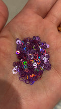 Purple Bubbles Glitter