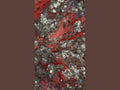 Pink Diamond fabric close-up showing magenta base with silver reflective shift texture