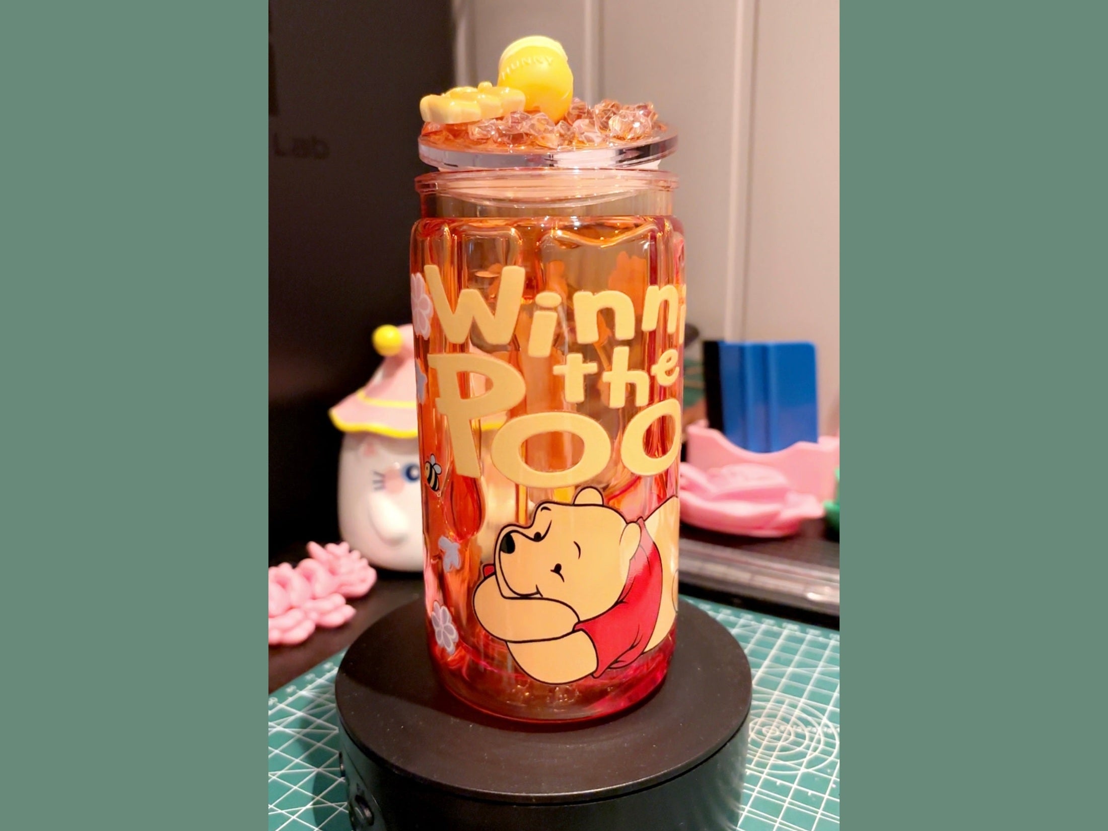 Winnie The Pooh Premade Tumbler - Honeydrip