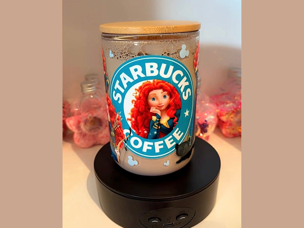 Premade Merida Coffee Cup In Glass