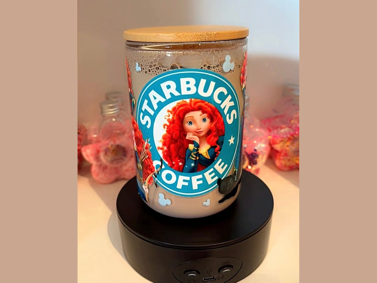 Premade Merida Coffee Cup In Glass