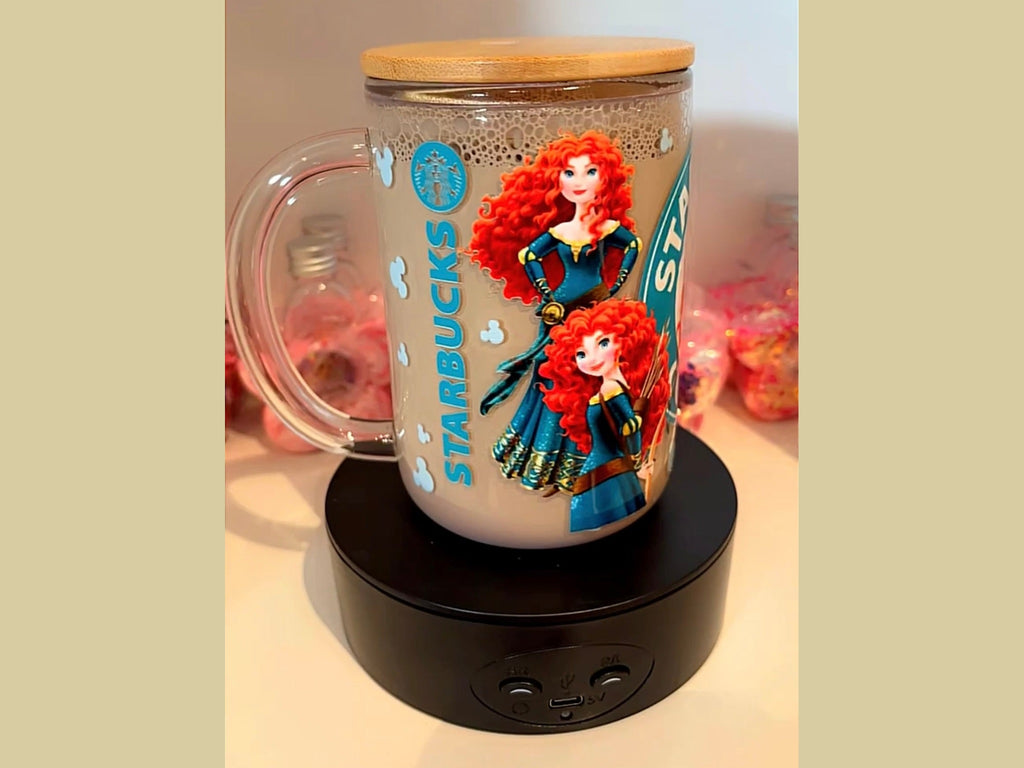 Premade Merida Coffee Cup In Glass