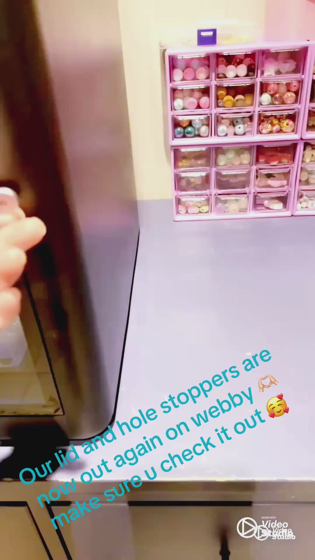 Lid Holder + Hole Stopper for 16oz cups
