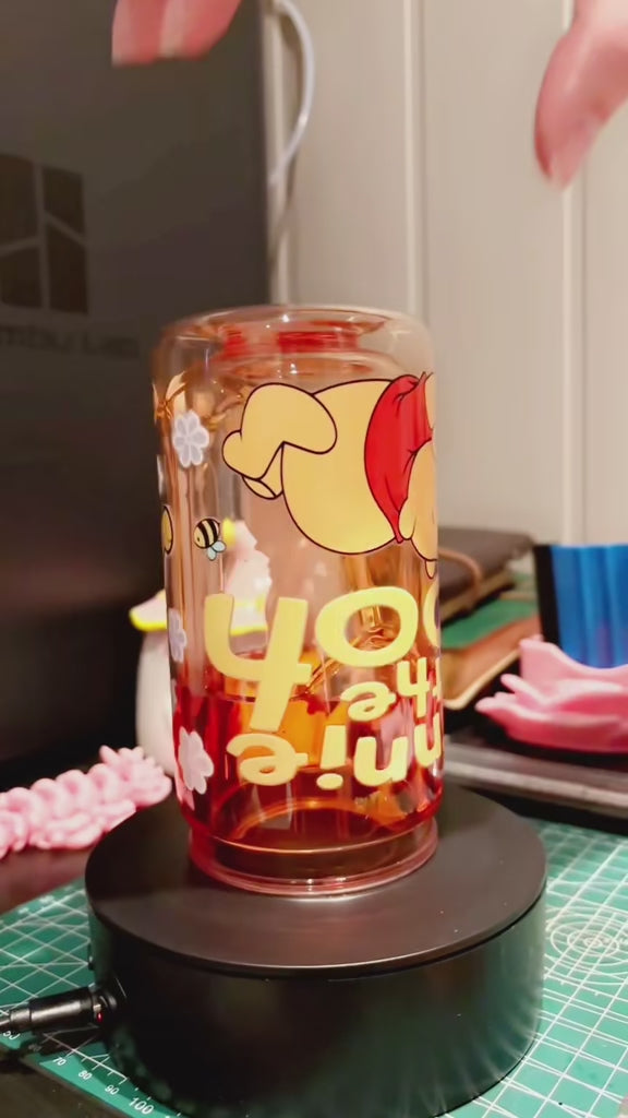 Winnie The Pooh Premade Tumbler - Honeydrip