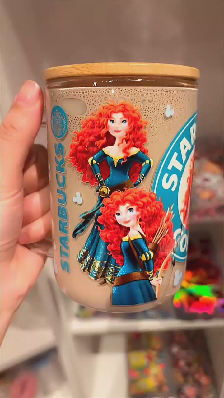 Premade Merida Coffee Cup In Glass